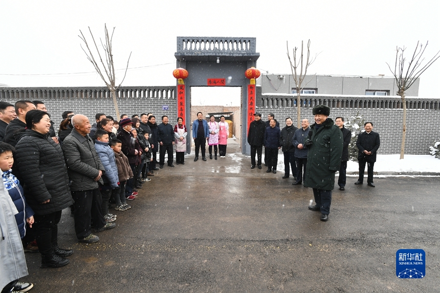 習(xí)近平春節(jié)前夕赴山西看望慰問基層干部群眾 向全國各族人民致以美好的新春祝福