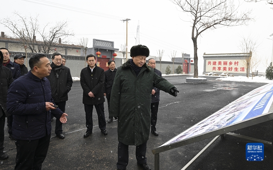 習(xí)近平春節(jié)前夕赴山西看望慰問基層干部群眾 向全國各族人民致以美好的新春祝福