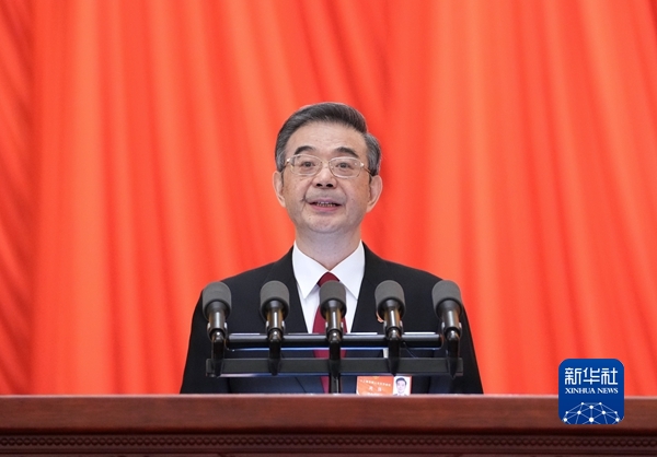 十三屆全國人大五次會議舉行第二次全體會議