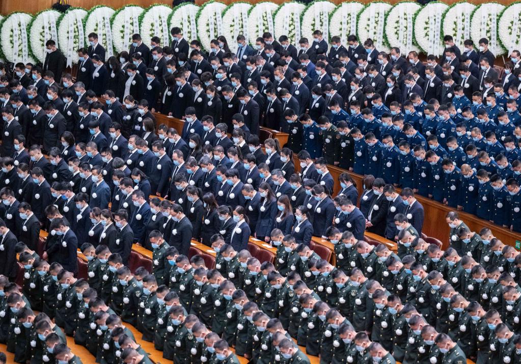 永遠銘刻在心 永遠激勵前進——舉國哀悼江澤民同志紀實