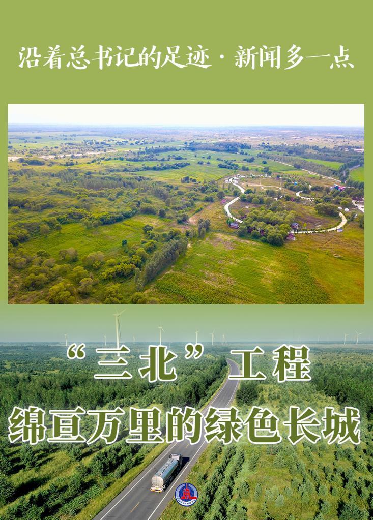 “三北”工程,綿亙萬里的綠色長城