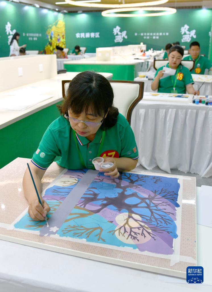 第一屆全國農民技能大賽在山東聊城舉行
