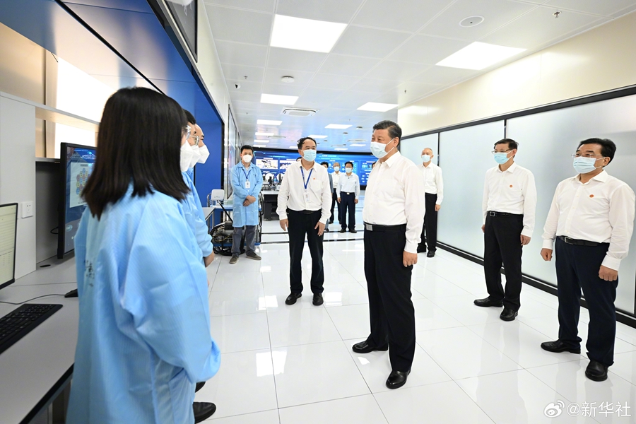 習近平在江蘇南京市考察調研