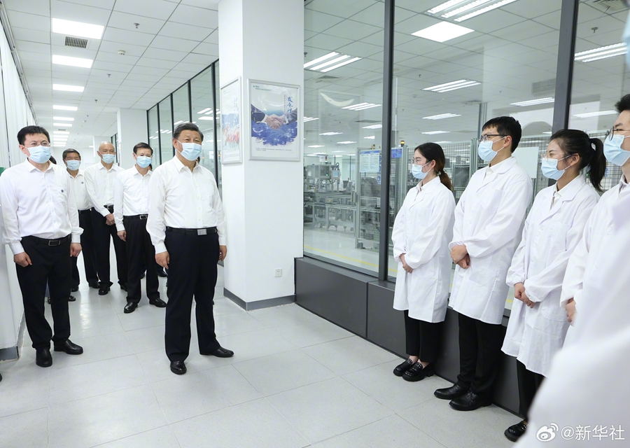 習近平在江蘇南京市考察調研