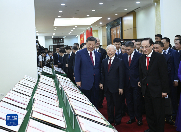 習(xí)近平同越共中央總書記阮富仲舉行會(huì)談 習(xí)近平同越共中央總書記阮富仲舉行會(huì)談