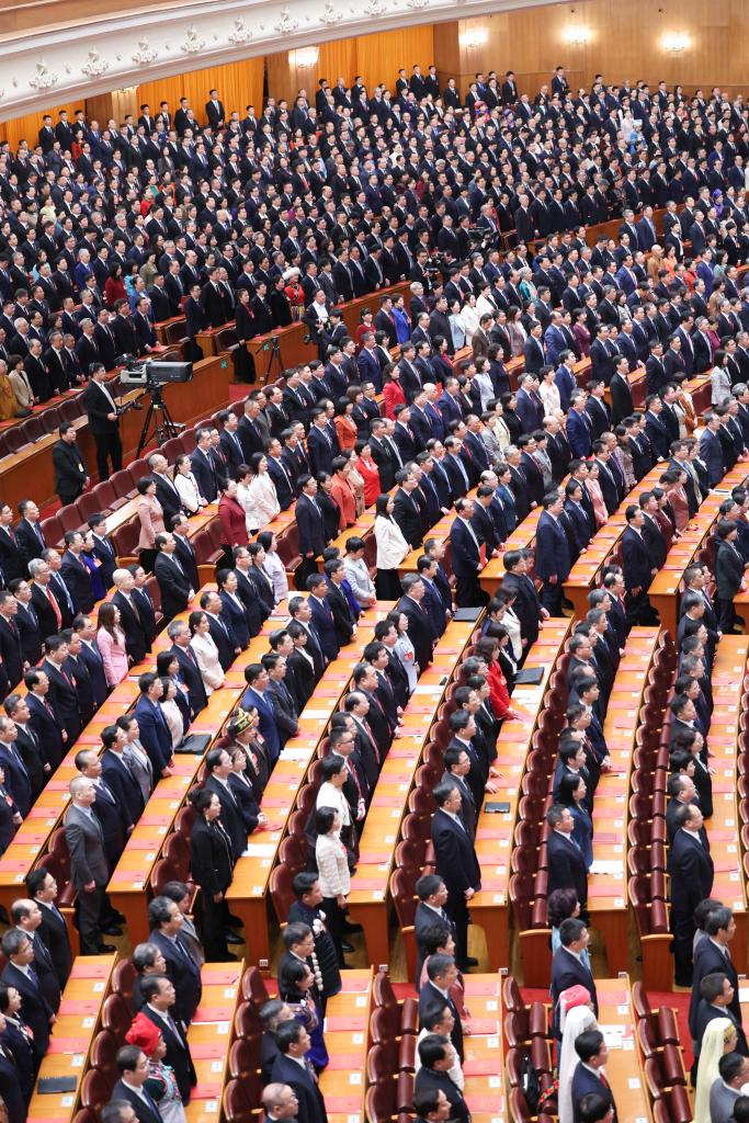 十四屆全國人大二次會議閉幕