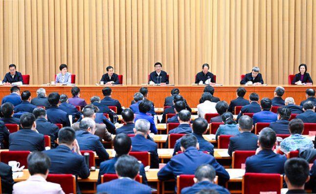 全國統戰部長會議在京召開 王滬寧出席并講話