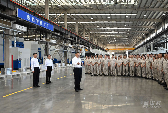 新華圖訊丨習近平在河南洛陽市考察調研