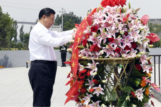 習(xí)近平總書記弘揚(yáng)偉大抗戰(zhàn)精神的故事