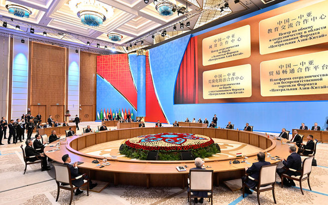 習近平出席第二屆中國—中亞峰會并作主旨發言