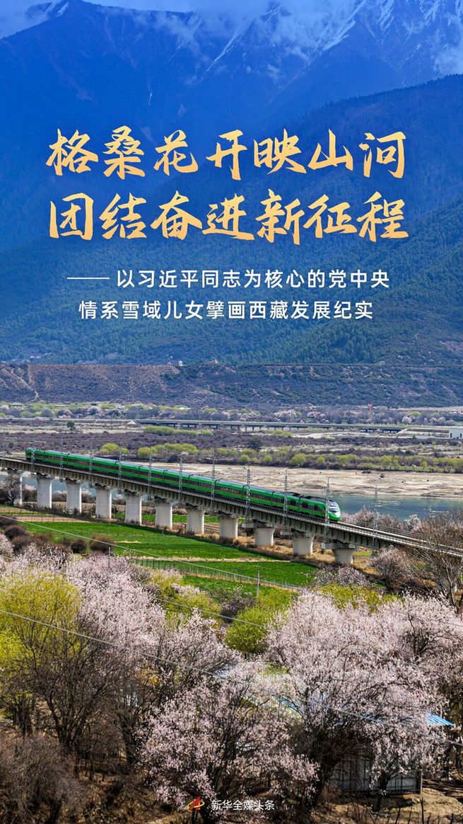 以習近平同志為核心的黨中央情系雪域兒女擘畫西藏發展紀實